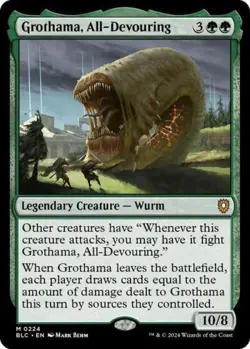 Grothama, All-Devouring - Near Mint MTG Commander: Bloomburrow - Image 1