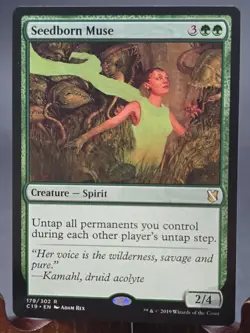 Seedborn Muse Commander 2019 MTG Regular Near Mint - Image 1