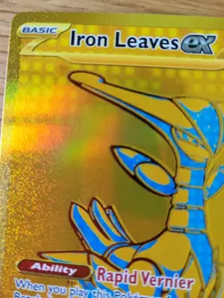 Pokemon Prismatic Evolutions - 176/131 Iron Leaves - Hyper Rare - NM - Image 2