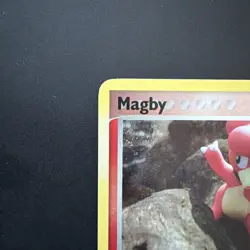 Magby Stamped Reverse Holo 58/92 EX Legend Maker LP Pokemon TCG ⭐ - Image 3