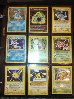 176 Vintage Pokemon Karten Sammlung Ordner Base Set Fossil Jungle Holo Rare TCG - Image 4