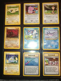176 Vintage Pokemon Karten Sammlung Ordner Base Set Fossil Jungle Holo Rare TCG - Image 5
