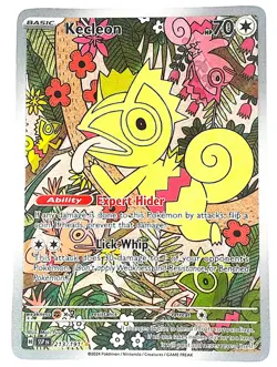 Pokemon TCG Surging Sparks full art ultra rare - Kecleon 213/191 - Image 1