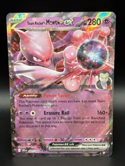 Pokemon TCG Team Rockets Mewtwo EX 81/182 Destined Rivals - Image 1