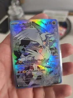 Pokemon CCG Reshiram Ex Manga Custom CCG Karte In Top Zustand, Custom CCG Card - Image 1