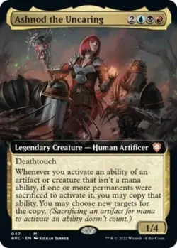 Ashnod the Uncaring (Extended Art) -Foil Light Play MTG - Image 1
