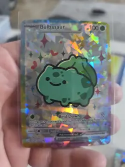 Pokemon CCG Bisasam EX Custom CCG Karte In Top Zustand Pokemon Custom CCG Karte - Image 1