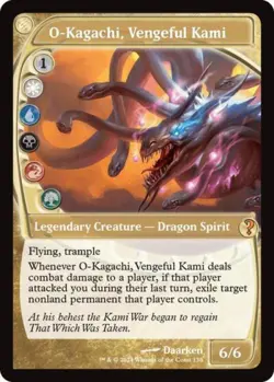 O-Kagachi, Vengeful Kami (Future Sight) - Near Mint MTG Mystery Booster 2 - Image 1