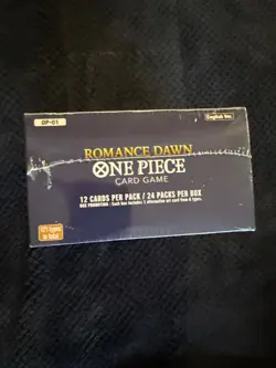 One Piece OP-01 Romance Dawn Blue Bottom Booster Box SEALED English 1st Wave - Image 2