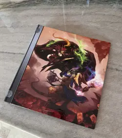 World of Warcraft Burning Crusade 3 Ring Binder 2006 - Image 1