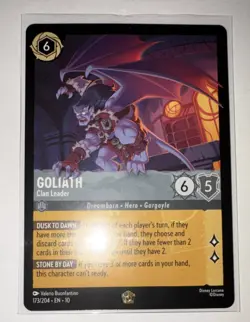 Disney Lorcana TCG Goliath-Clan Leader 173/204 Legendary Whispers in the Well EN - Image 1
