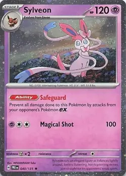 Sylveon - (Cosmos Holo) Holo Rare Miscellaneous Cards & Products 040/131 NM - Image 1