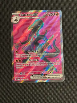 Pokemon TCG Salazzle EX 101/088 Perfect Order Holo Ultra Rare Card - Image 1