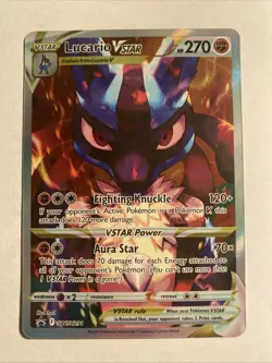 Lucario VSTAR SWSH291 SWSH: Sword & Shield Promo Cards Holo - Image 1