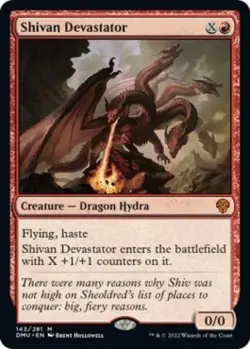 Shivan Devastator - Near Mint MTG Dominaria United - Image 1