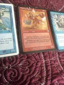 Lot Lot Of 4 Vintage Old Magic Cards - Image 3
