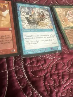 Lot Lot Of 4 Vintage Old Magic Cards - Image 4
