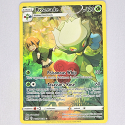 Roserade TG02/TG30 Lost Origin Trainer Gallery Holo Ultra Rare Pokemon Card LP - Image 1