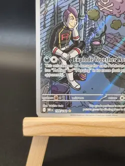 Pokemon TCG Team Rockets Weezing Art Rare Card Destined Rivals 199/182 Mint - Image 3