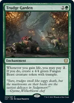 Magic The Gathering MTG TRUDGE GARDEN Strixhaven NM Near Mint - Image 1