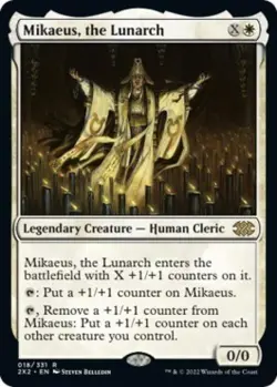 Mikaeus, the Lunarch -Foil Light Play MTG Double Masters 2022 - Image 1