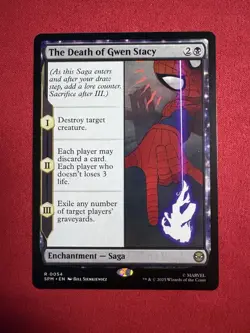 The Death of Gwen Stacy - Magic The Gathering Marvel's Spider-Man SPM MTG #54 - Image 1