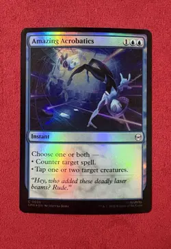 Amazing Acrobatics - Magic The Gathering MTG SPM Marvel’s Spider-Man #25 Foil - Image 1