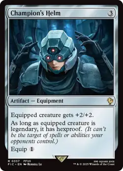 MTG Champion's Helm [FINAL FANTASY Commander] Near Mint Magic - Image 1
