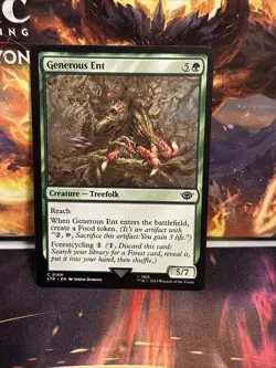 MTG Lord Of The Rings: Tales Of Middle Earth NON Foil Generous Ent 0169 - Image 1