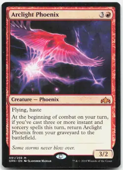Arclight Phoenix 91 Mythic Guilds of Ravnica Magic: The Gathering NM/M - Image 1