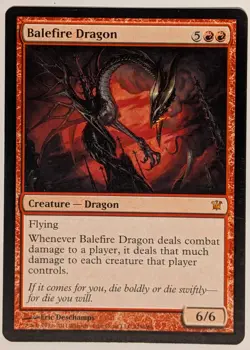 Balefire Dragon Innistrad ISD MTG Magic Gathering Mythic Rare Dragon EDH NM - Image 1
