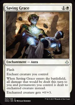 Saving Grace -Foil Near Mint MTG Hour of Devastation - Image 1