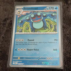 The Pokemon Company Seismitoad Sv: Black Bolt Holo Master Ball Pattern 021/086 - Image 1