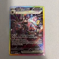 Pokemon TCG Hydreigon EX Surging Sparks SAR 240/191 Mint Condition - Image 1