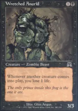 Wretched Anurid -Foil Medium Play MTG Onslaught - Image 1