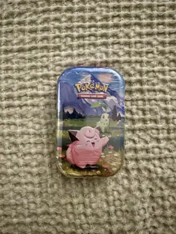 Pokemon Ascended Heroes Mini Tin Clefairy and Chikorit Factory Sealed in Hand - Image 1