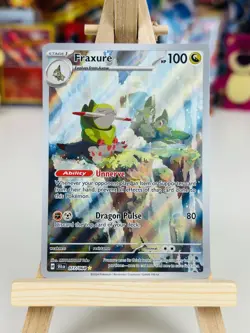 Fraxure Illustration Rare - 077/064 - SV Shrouded Fable - Pokemon TCG - Image 2
