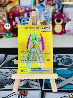 Iron Valiant EX - 261/182 Paradox Rift - Pokemon TCG - Image 1