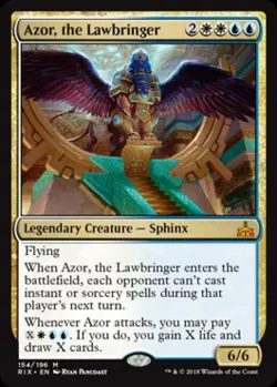 Azor, the Lawbringer -Foil Near Mint MTG Rivals of Ixalan - Image 1