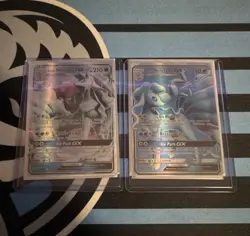 Alolan Ninetales GX 22/214 Lost Thunder Holo - Lot of 2 English Pokemon TCG - Image 1