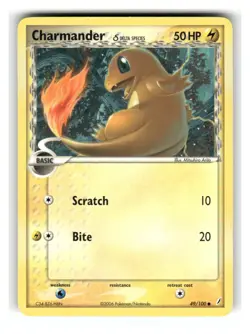Charmander 49/100 Common Crystal Guardians Pokemon Lightly Played - Image 1