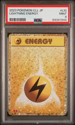 3P_057 Pokemon PSA 9 2023 Japanese Lightning Energy Classic CLL #LIG - Image 1