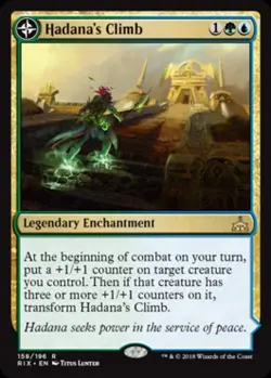 Hadana's Climb -Foil Near Mint MTG Rivals of Ixalan - Image 1