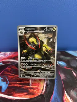 2025 Pokemon TCG SV: Black Bolt Haxorus Illustration Rare 147/086En - Image 1