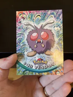 Venonat # 48 & Venomoth # 49 NM Lot Topps Black Label Logo - Image 3
