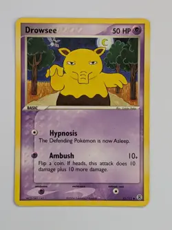 Pokemon Drowsee EX FireRed & LeafGreen #32/112 MP TCG - Image 1
