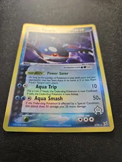 Pokemon Team Magma vs Team Aqua Team Aqua's Kyogre Reverse Holo Rare 3/95 NM - Image 3