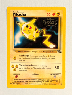 Pokemon TCG Pikachu Movie Promo 4 NM - Image 1