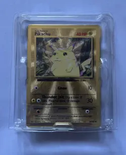 Pokemon Pikachu TCG Gold Metal Celebrations Ultra Premium Collection(New Seller) - Image 1