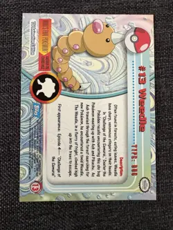 Pokemon Weedle Topps 13 TCG - Image 2